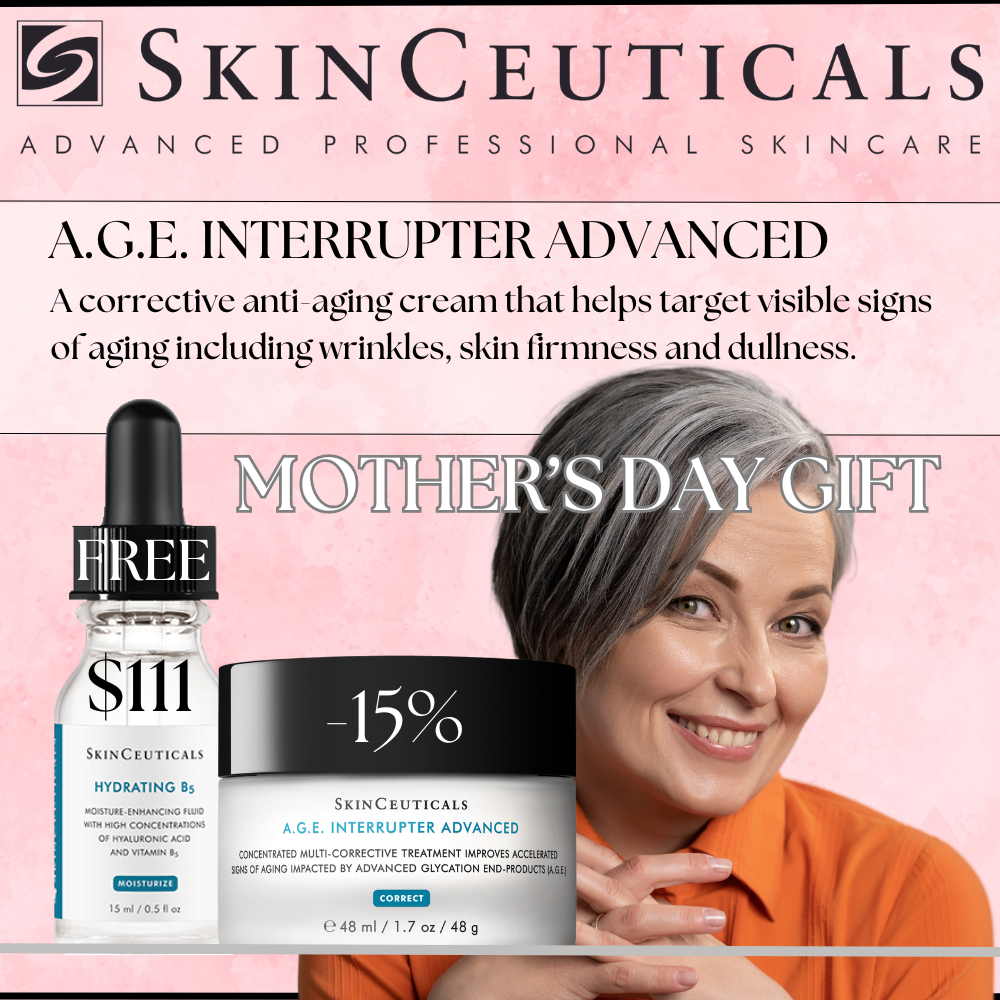 A.G.E. INTERRUPTER 48ml / 15% DIRECT DISCOUNT / FREE HYDRATING B5 WORTH $111 / SKINCEUTICALS @ PEBBLE