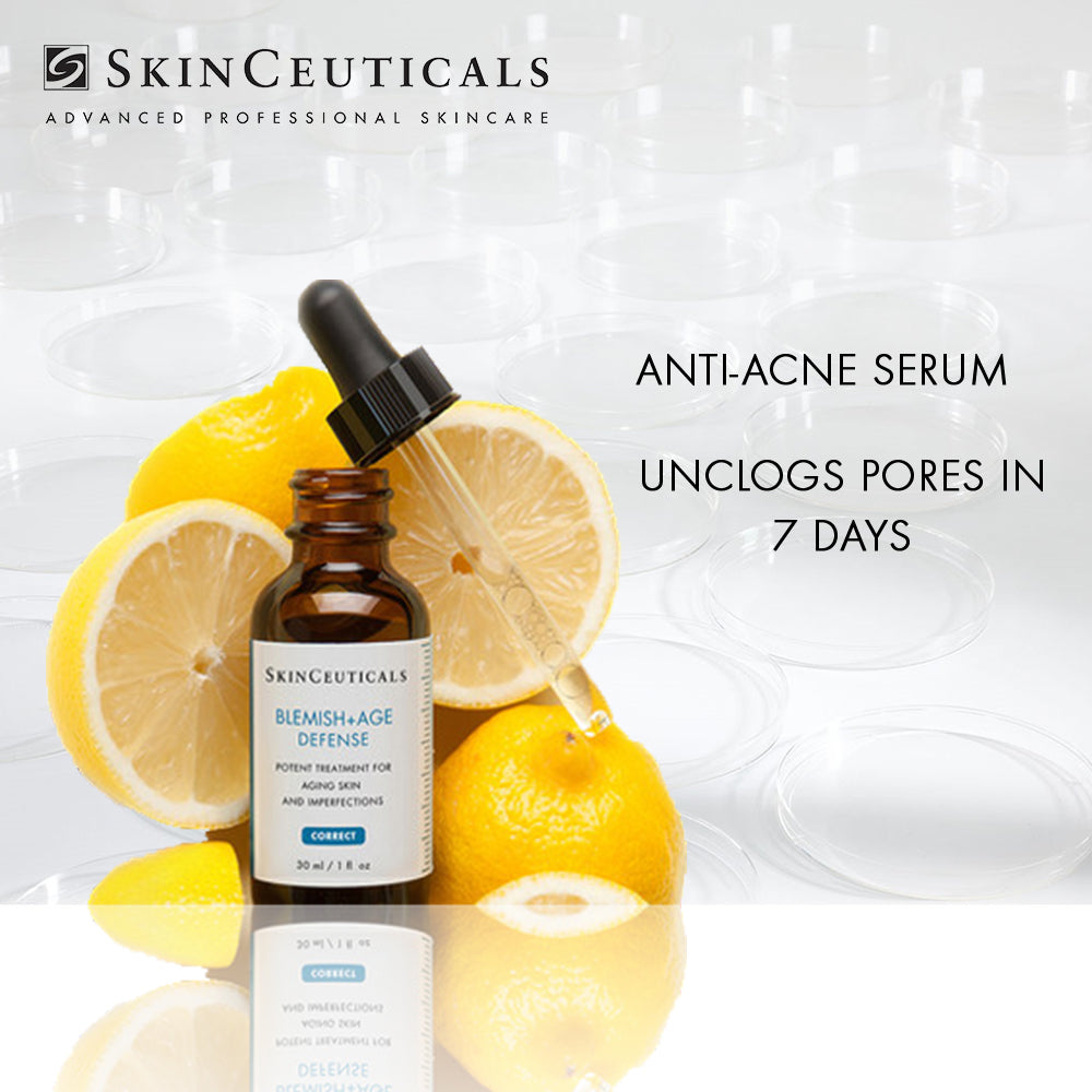 SKINCEUTICALS BLEMISH + AGE DEFENSE AT PEBBLE AESTHETIC