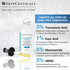 LIGHTEN PIGMENTS / DISCOLOURATION DEFENSE  / EXTRA 15ml (WORTH $95) + 15% DIRECT DISCOUNT (SAVE $27) / SKINCEUTICALS @ PEBBLE