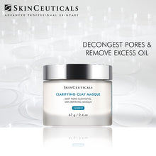 Load image into Gallery viewer, DECONGEST OILY SKIN / CLARIFYING CLAY MASQUE / FREE 15ml HYDRATING B5 MOISTURIZER (WORTH $95) + 15% DIRECT DISCOUNT (SAVE $15) / SKINCEUTICALS @ PEBBLE
